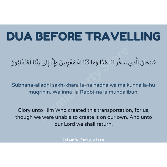 Travelling Dua