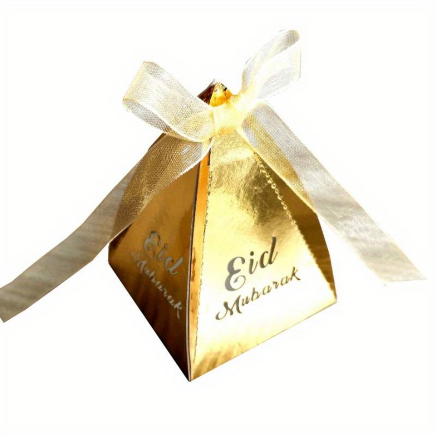 Gold Pyramid Favours