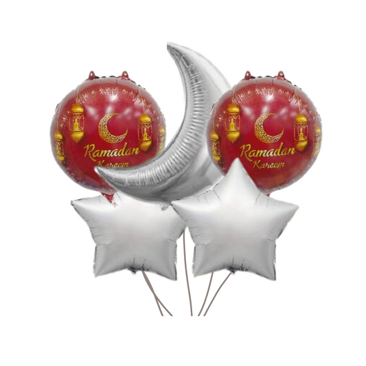 Ramadan Balloons Red
