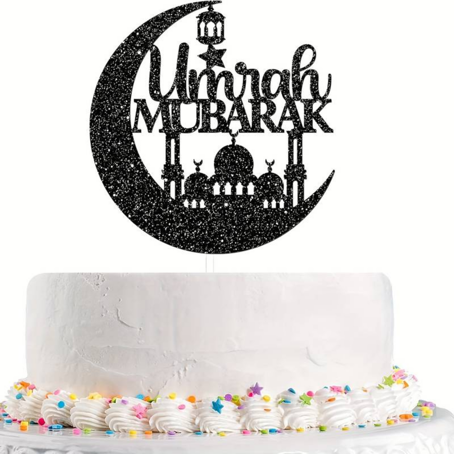Umrah Mubarak Cake Topper