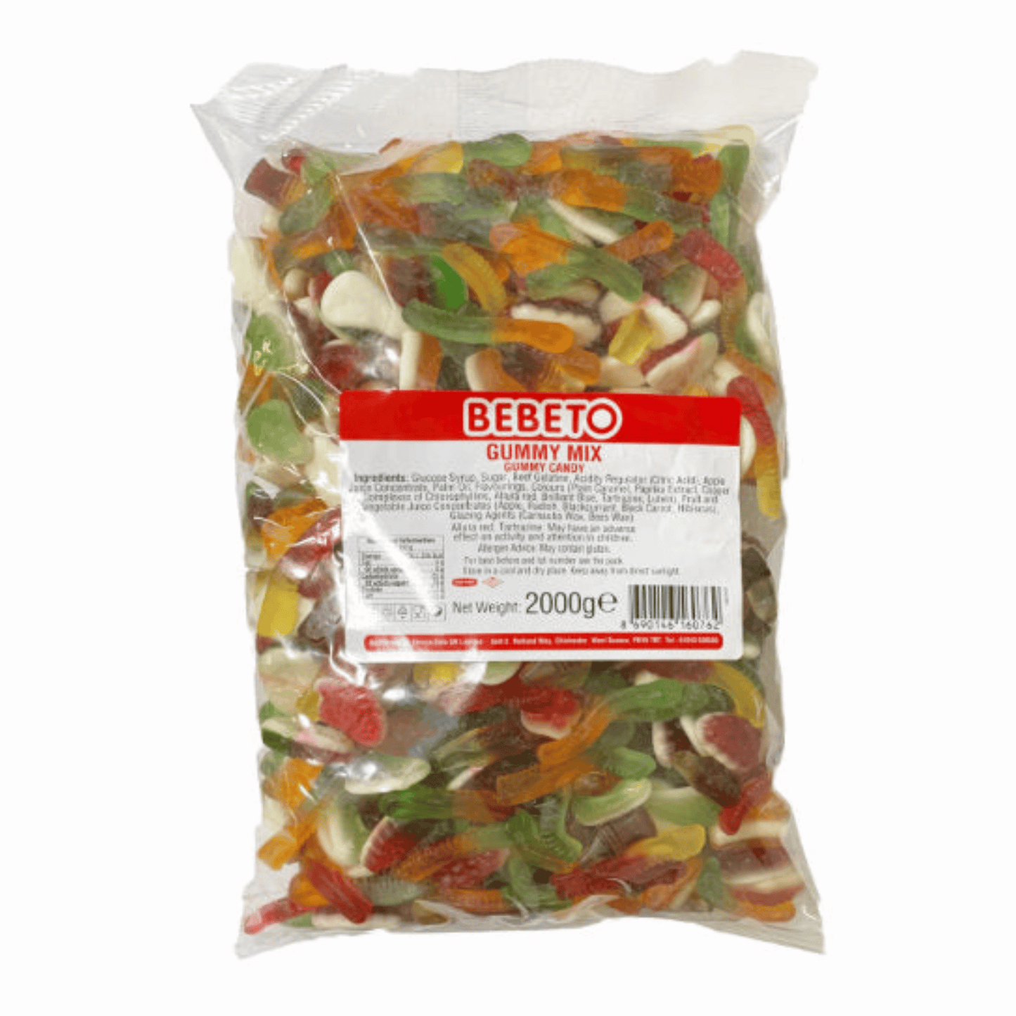Bebeto Halal Gummy Mix - 2kg