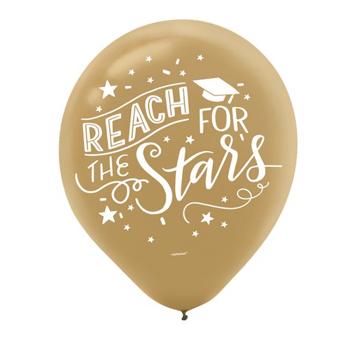 15 Pack The Adventure Begins Latex Balloons - 12"