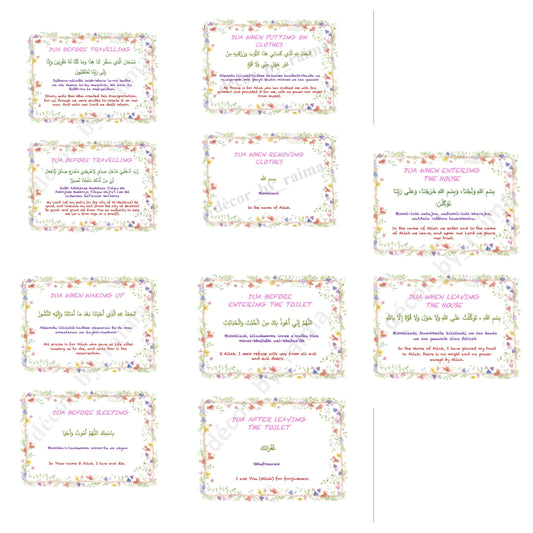 Pocket Size Daily Islamic Duas