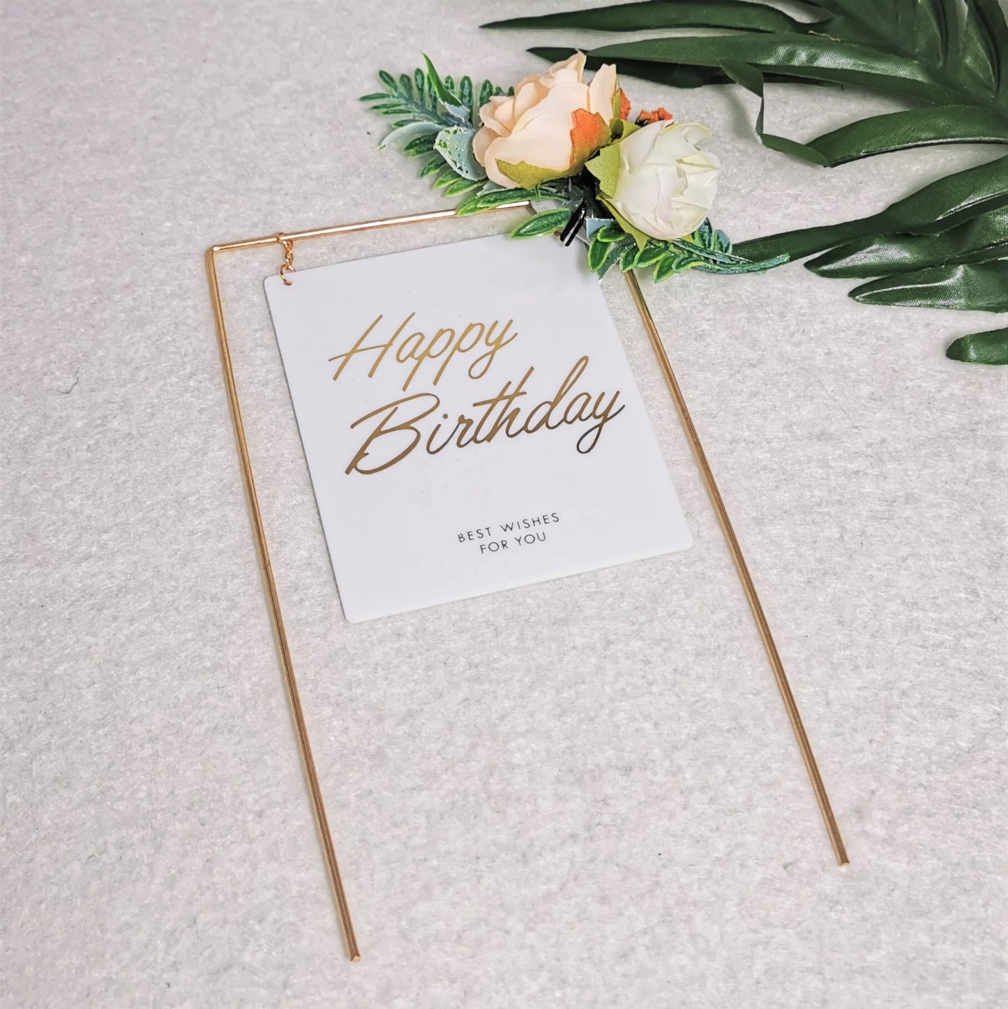 Happy Birthday Cake Topper