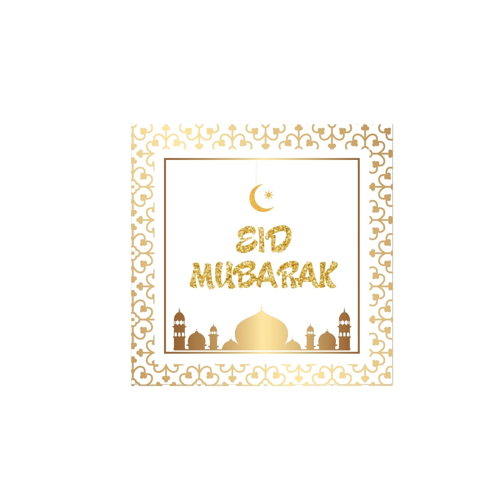 Eid mubarak napkin