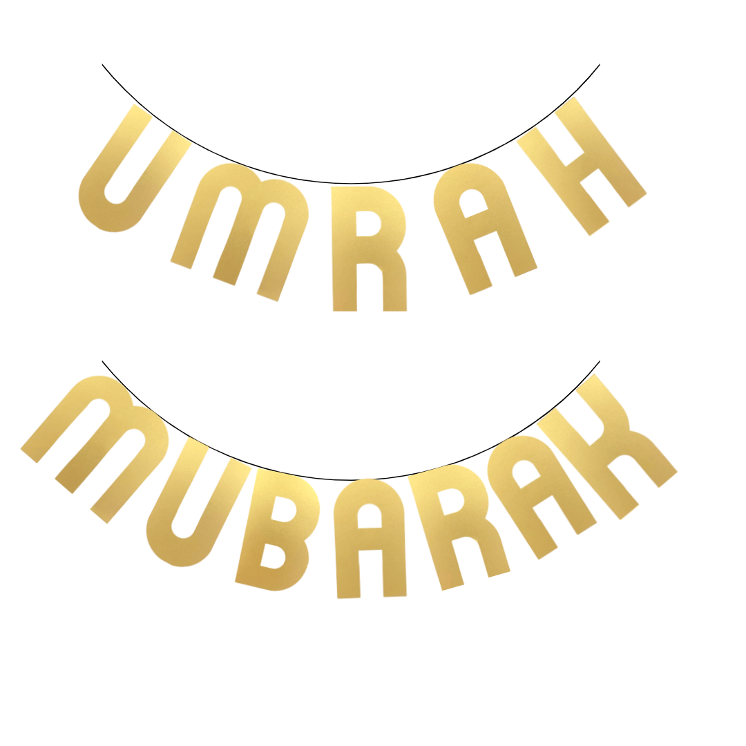 umrah mubarak decoration Welcome Sign