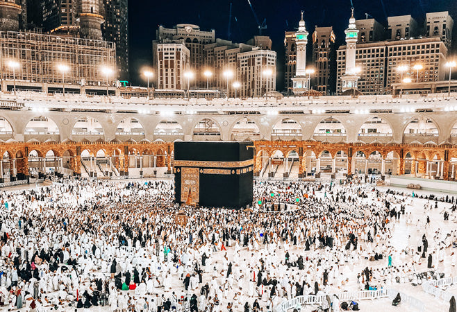 Umrah around Kabah in Mecca 