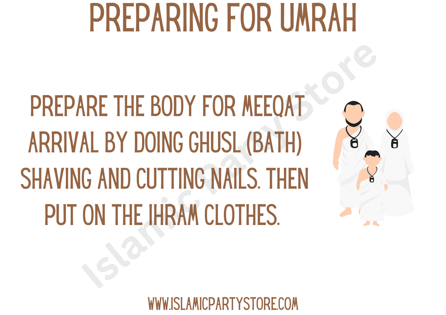Umrah Step By Step Pocket Size Guide