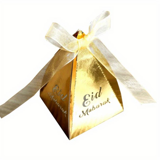 Gold Pyramid Favours 