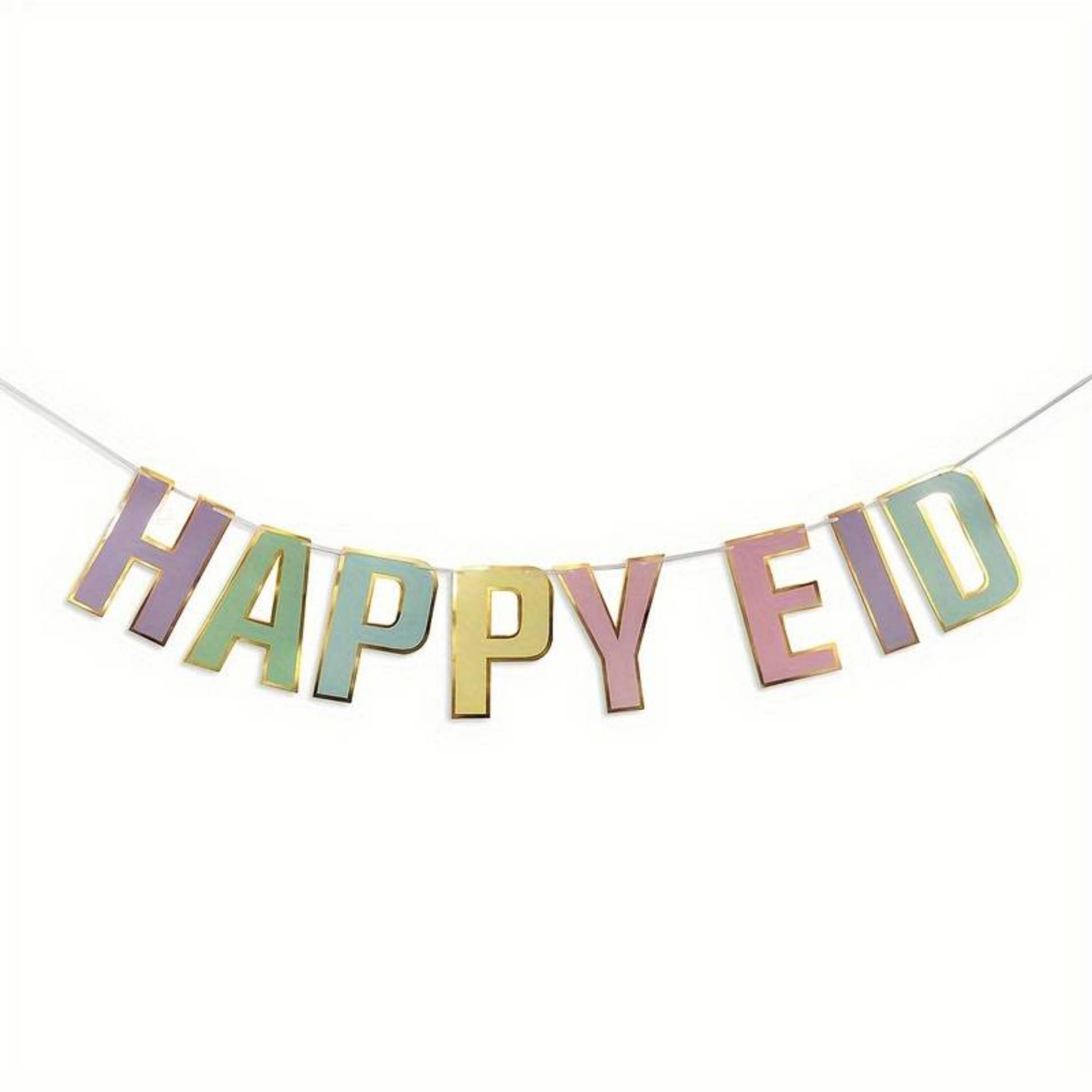 Pastel Happy Eid Banner