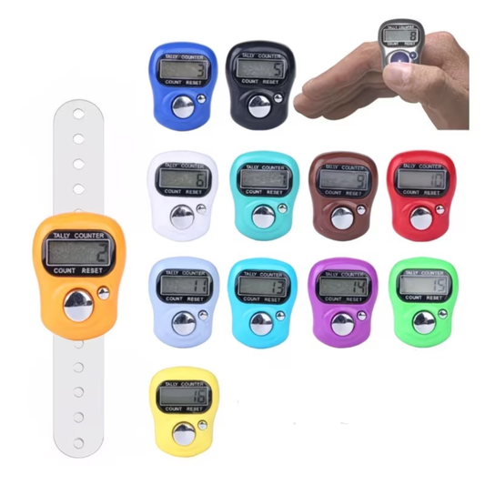 Finger Counter Tasbeehs in Different Colours