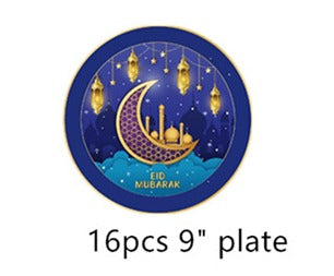 Eid Tableware Set - 16 Guests