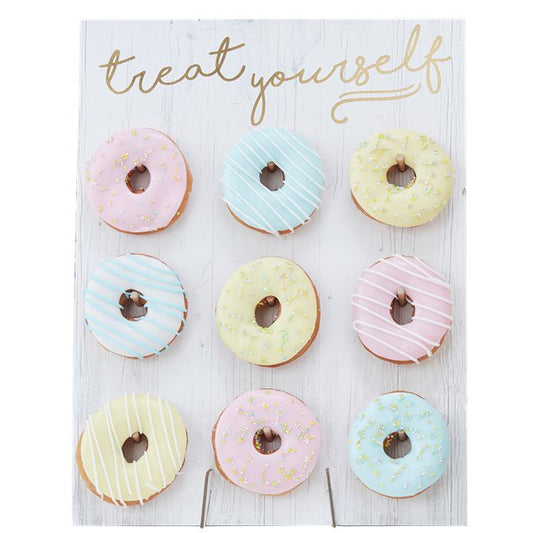 Pick & Mix Pastel Treat Yourself Donut Wall