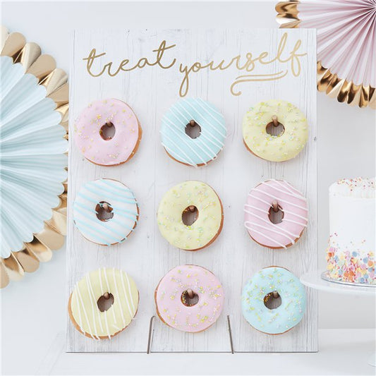 Pick & Mix Pastel Treat Yourself Donut Wall