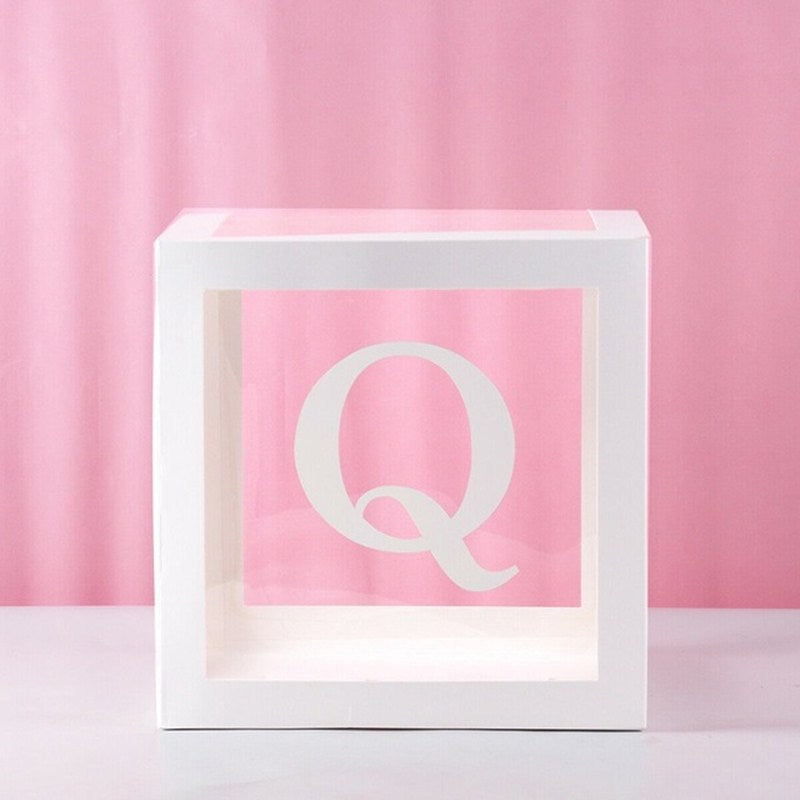 Transparent Balloon Box - Q