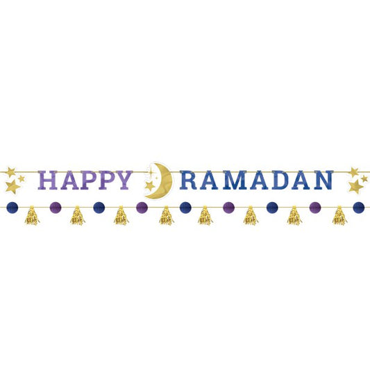 'Happy Ramadan' Paper Banner Kit