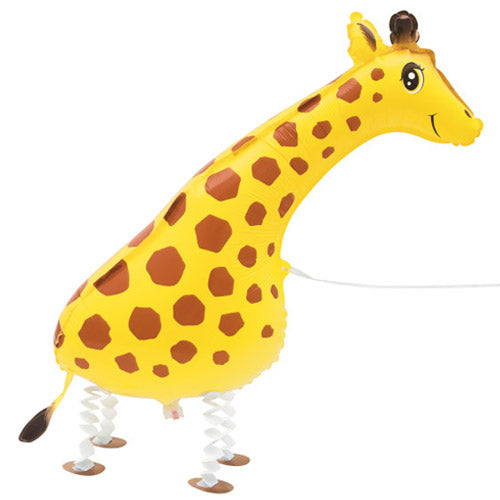 Giraffe Walking Pet Foil Balloon - 34"