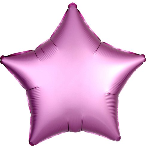 Pink Star Balloon - 18"