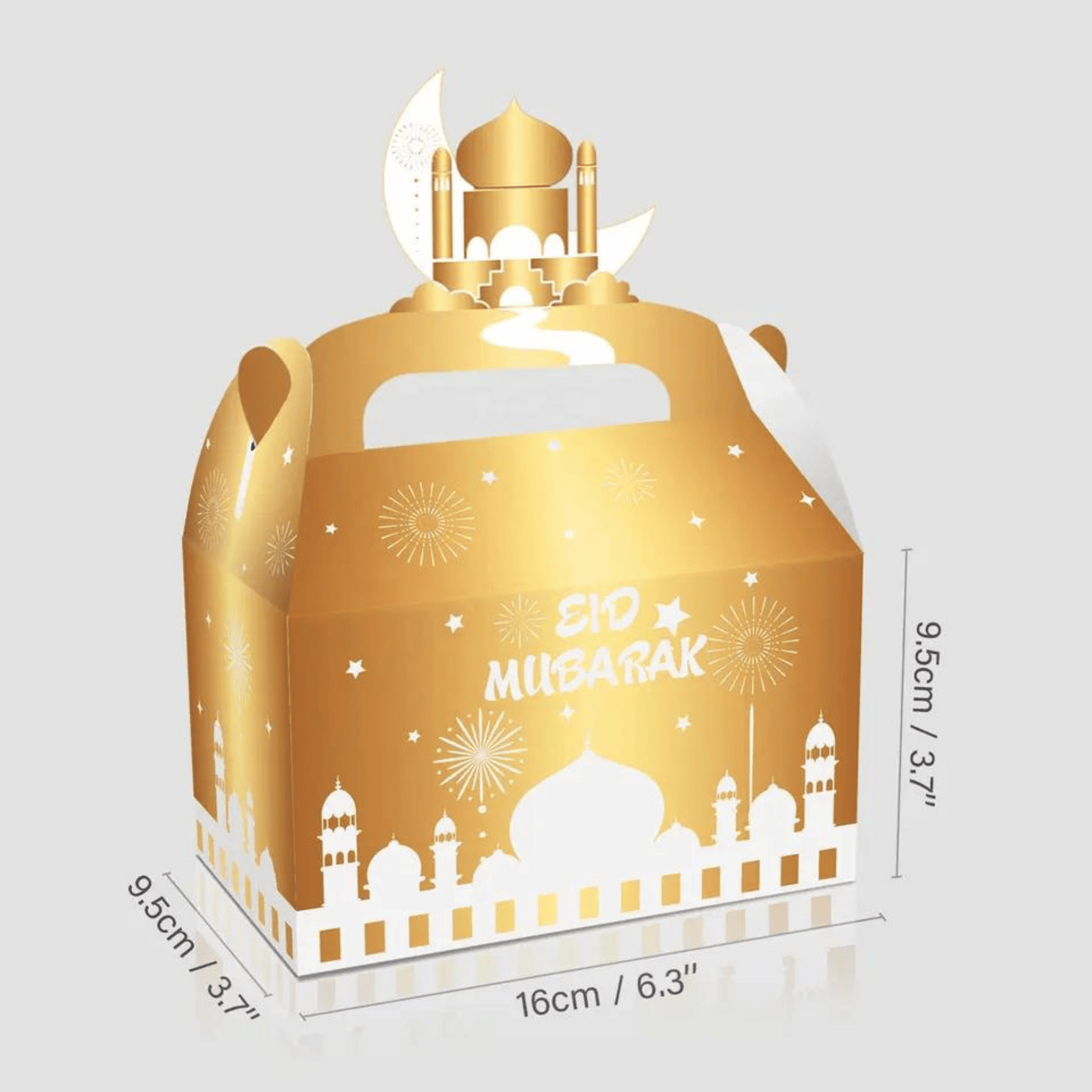 Eid Mubarak Gift Box Gold