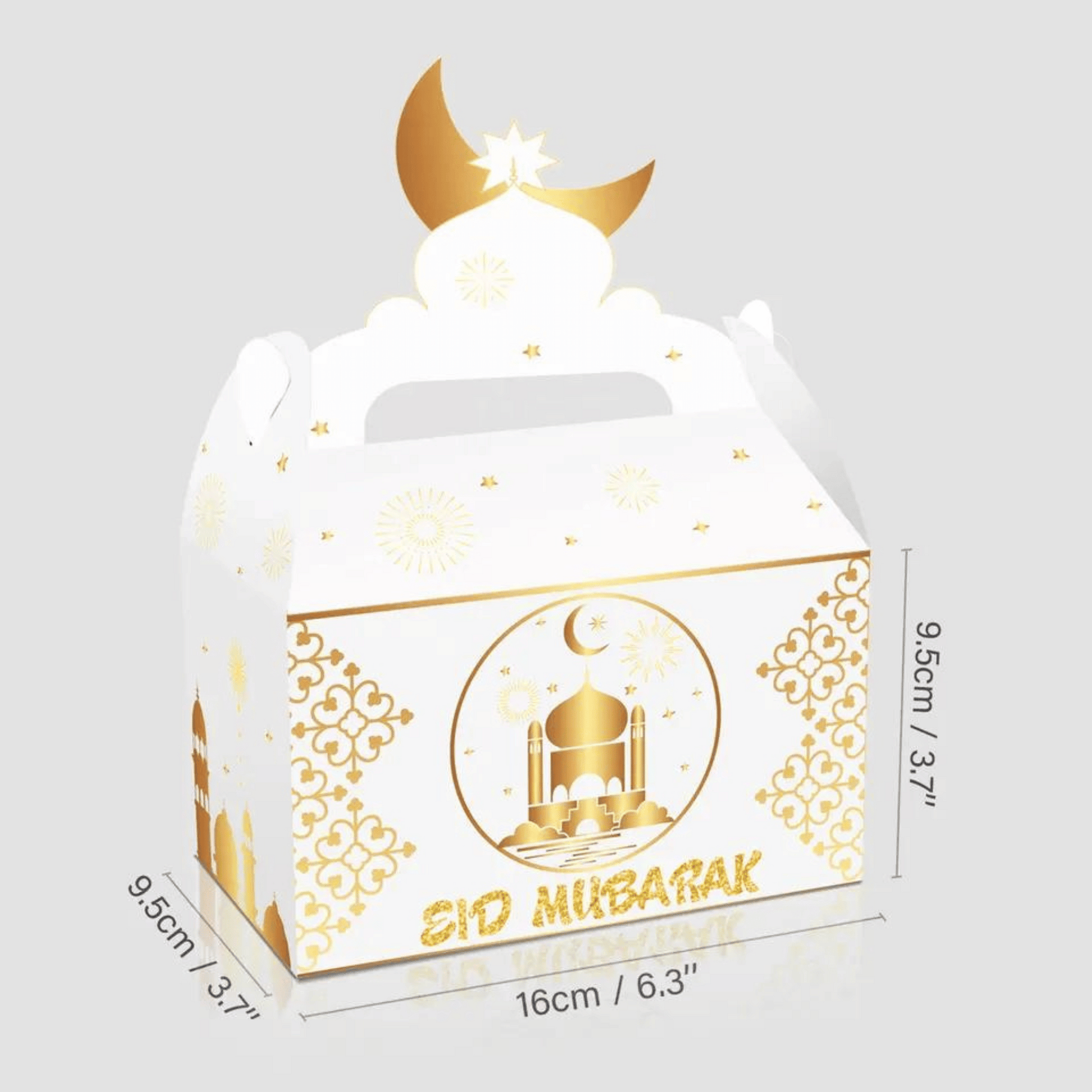 Eid Mubarak Gift Box White