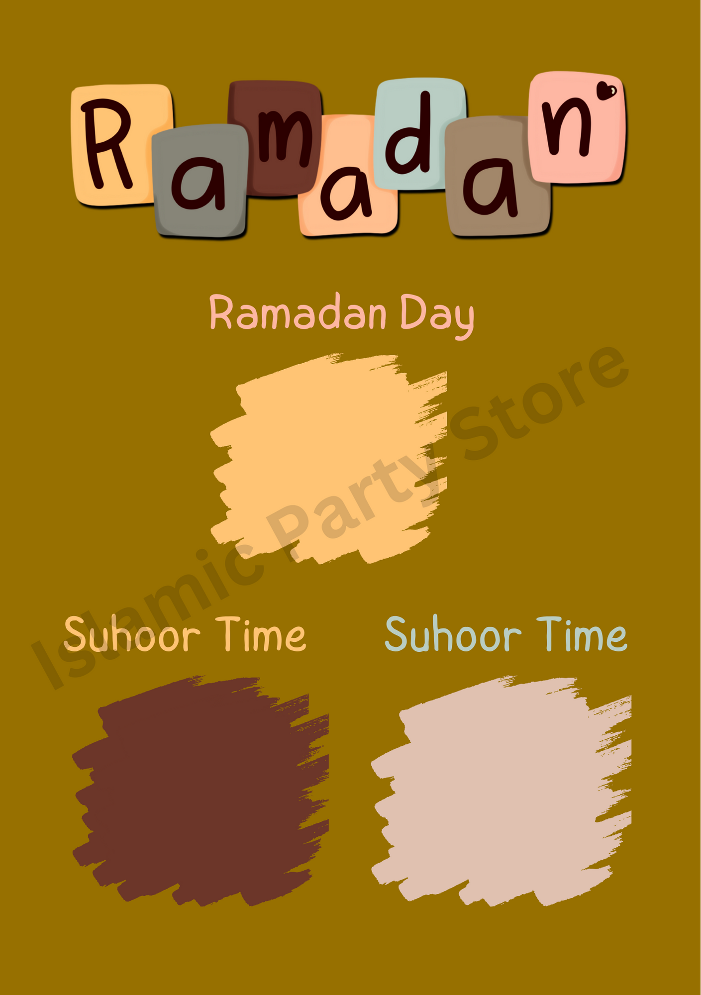 Suhoor & Iftar Time